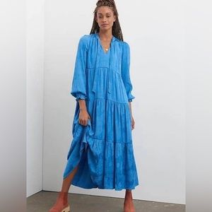 MAEVE DRESS by Anthropologie size SMALL in BLUE